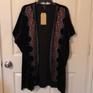 Black Velvet Cardigan